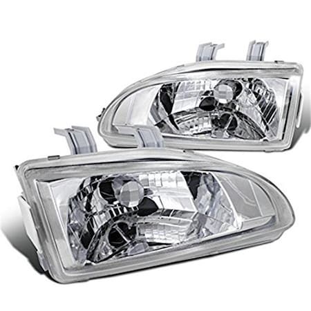 Overtime 1992 - 1995 Crystal Headlights for Honda Civic OV1187873